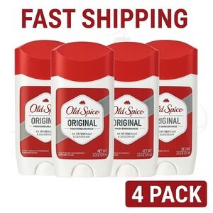 Old Spice High Endurance Original Antiperspirant Deodorant 3oz Set of 4 New Seal